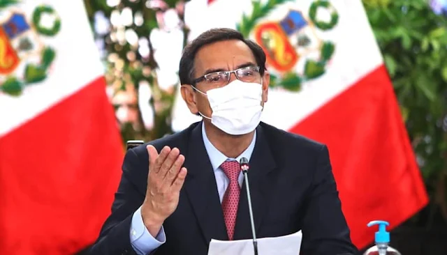 Martín Vizcarra conferencia de prensa, 20 de agosto del 2020