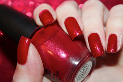 Swatch of the nail polish "Color To Diner For" from O.P.I.