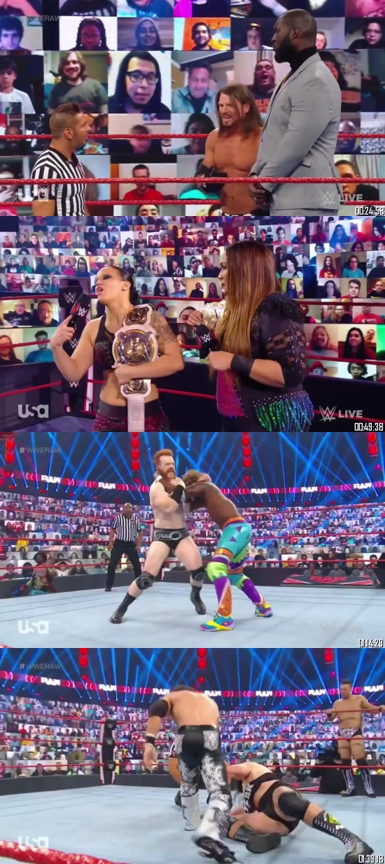 WWE Monday Night Raw 19 Oct 2020 HDTV 720p 480p Full Episode Download