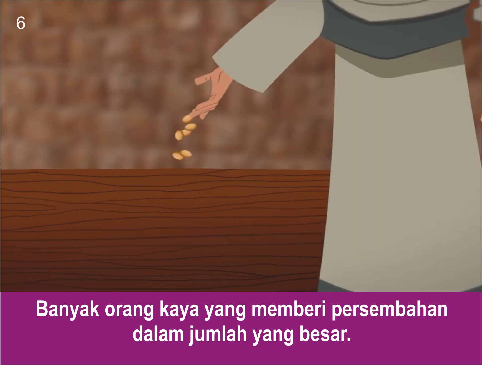 Komik Alkitab Anak: Persembahan Seorang Janda Miskin