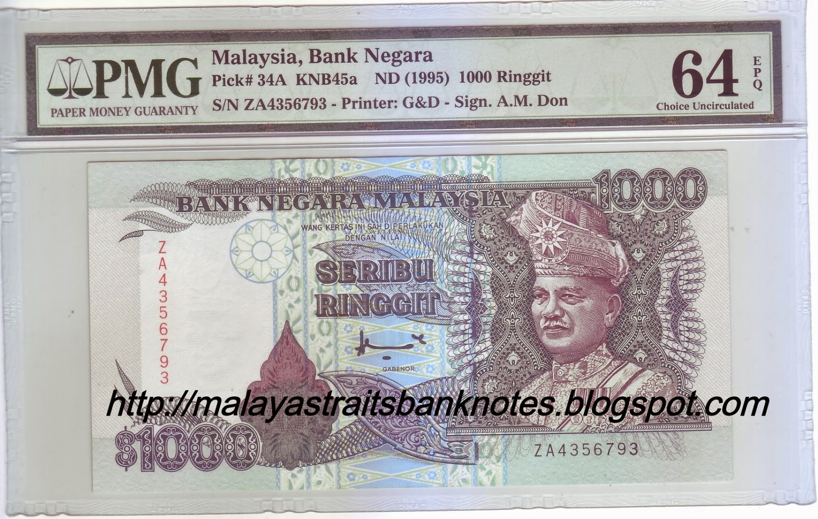 Banknotes From British Malaya and Malaysia (Contact Us If U Have ...