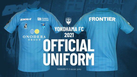 横浜FC 2021 ユニフォーム-ホーム