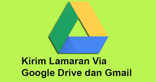 Cara Kirim Lamaran Lewat Email via Google Drive HP Android