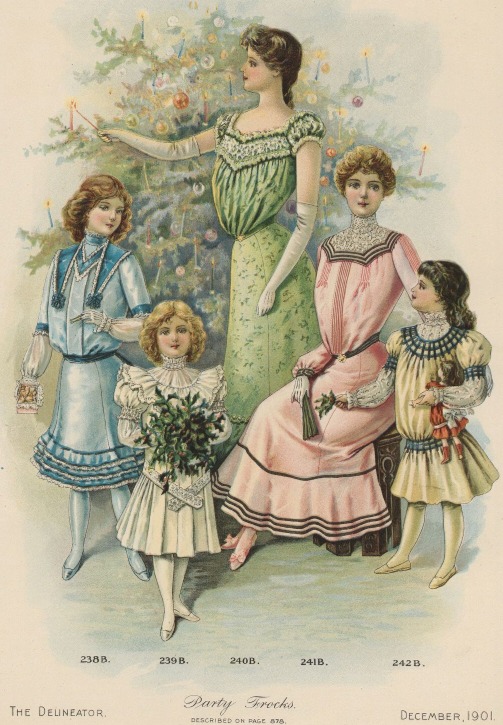 Edwardian Era Clothing: Edwardian Era Children's Clothing - December 1901  The Delineator