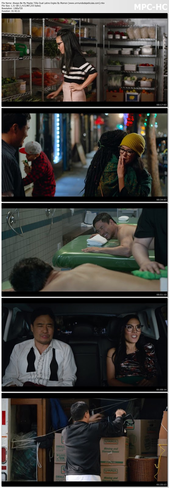 Capturas de la película.