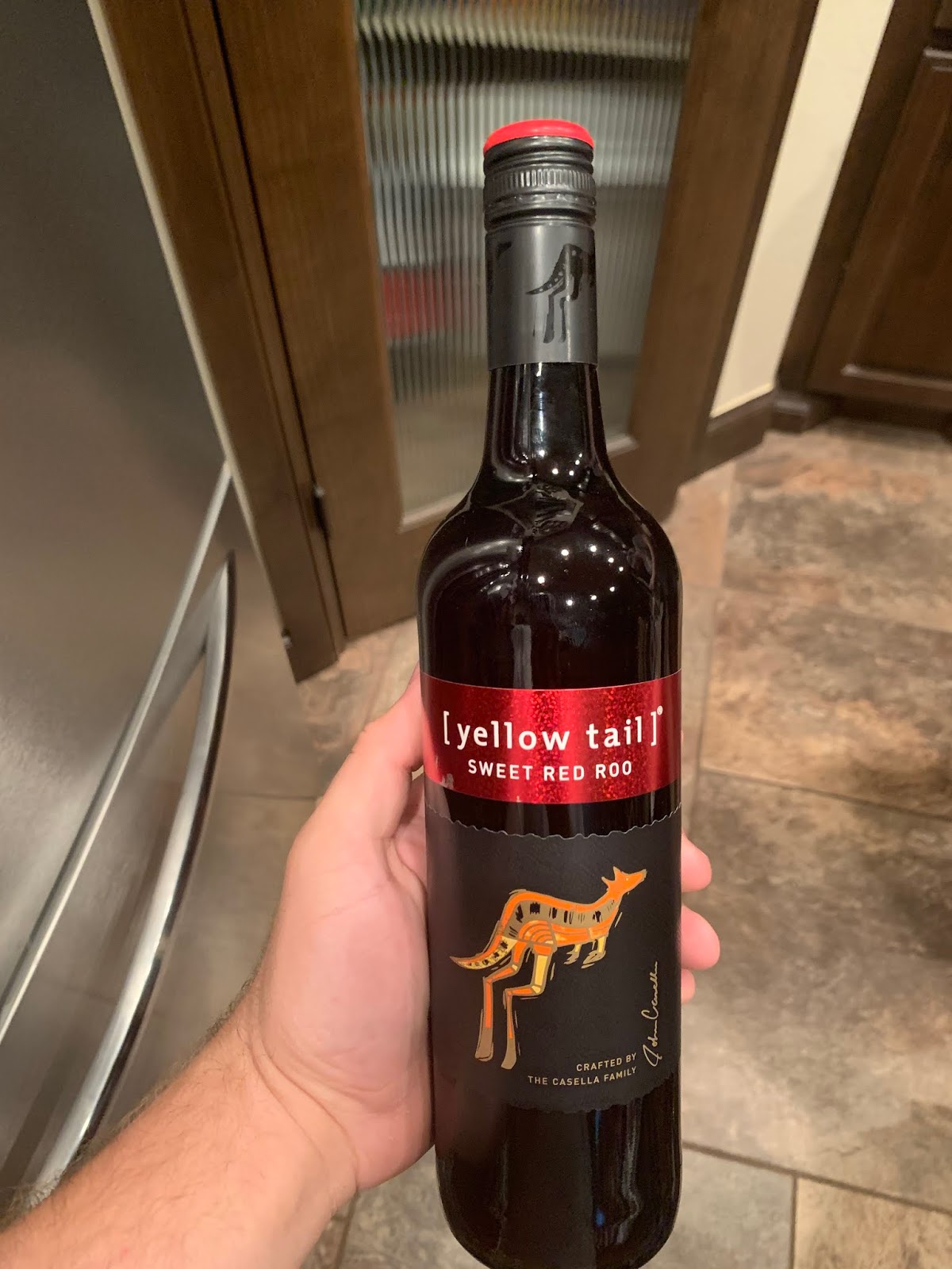 Wine TastingYellow Tail Sweet Red Roo