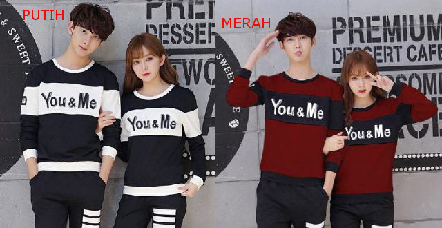 Jual Online Sweater You Me Block Couple Murah Jakarta Bahan Babytery Terbaru Jual Online Sweater You Me Block Couple Murah Jakarta Bahan Babytery Terbaru