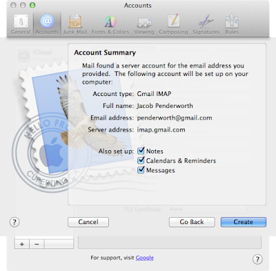 إعداد خاصية التحقق بخطوتين من Gmail في تطبيق Mail لاجهزة الماك