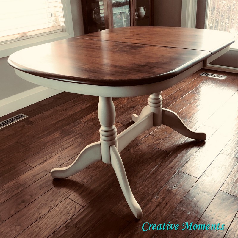 Farmhouse Dining Table with Butterfly Leaf