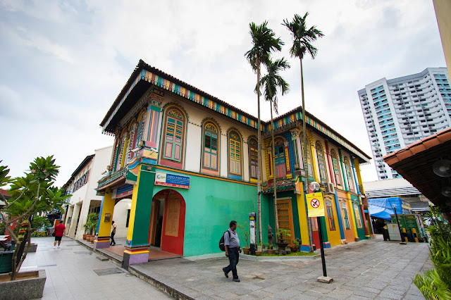 Case coloniali-Shop house-Little India-Singapore