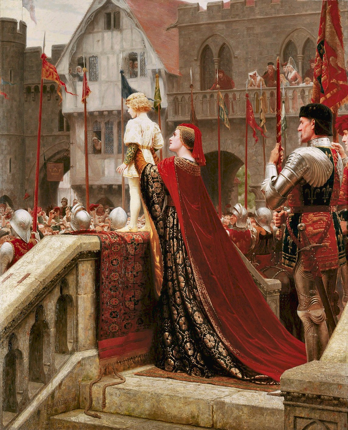 Edmund Blair Leighton | Pre-Raphaelite painter | Tutt'Art@ | Pittura