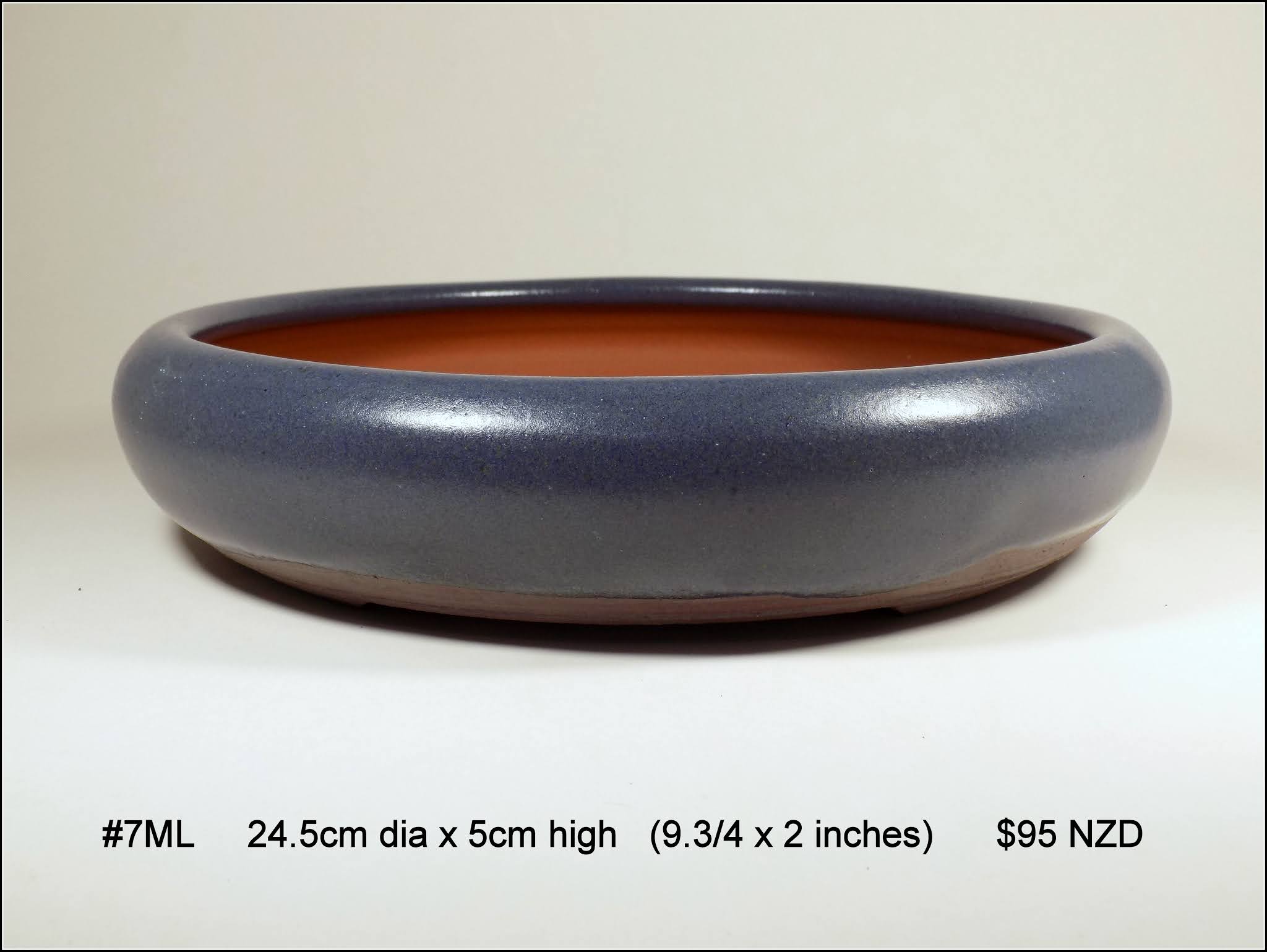 Fionna's Bonsai Pots, Kiwi Made, In New Zealand Mediums (Larger)