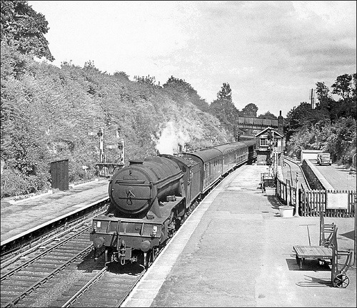 Wetherby Railway Station platforms