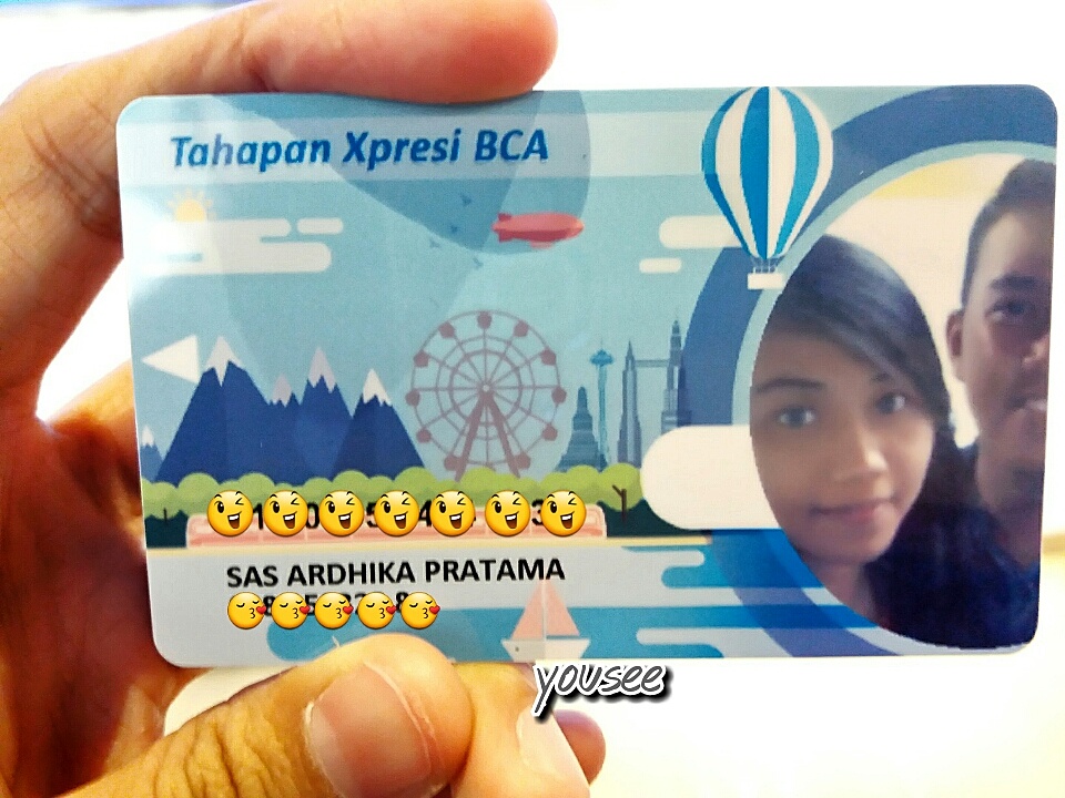 Nemenin Si cinta buka rekening baru Tahapan Xpresi BCA ...