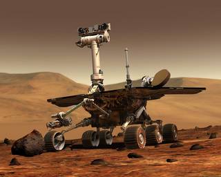 Robot Milik NASA di Planet Mars