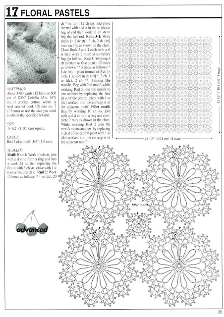 Decorative Crochet Graphics Ideas Creativas
