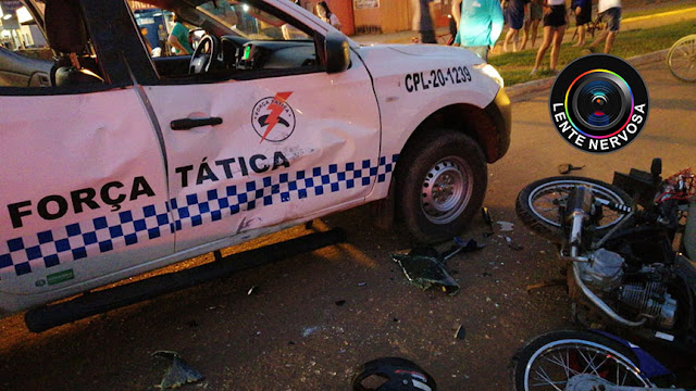 Suspeitos ficam gravemente feridos ao atingirem viatura da polícia durante fuga – VEJA O VÍDEO