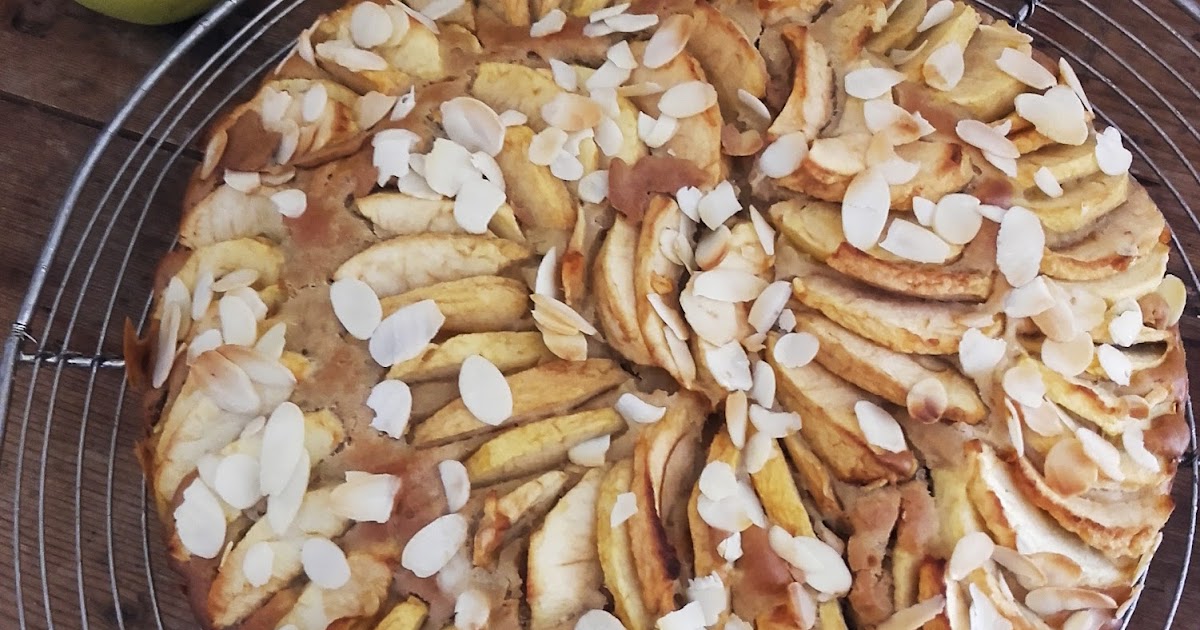 Gateau aux pommes healthy / Healthy apple cake