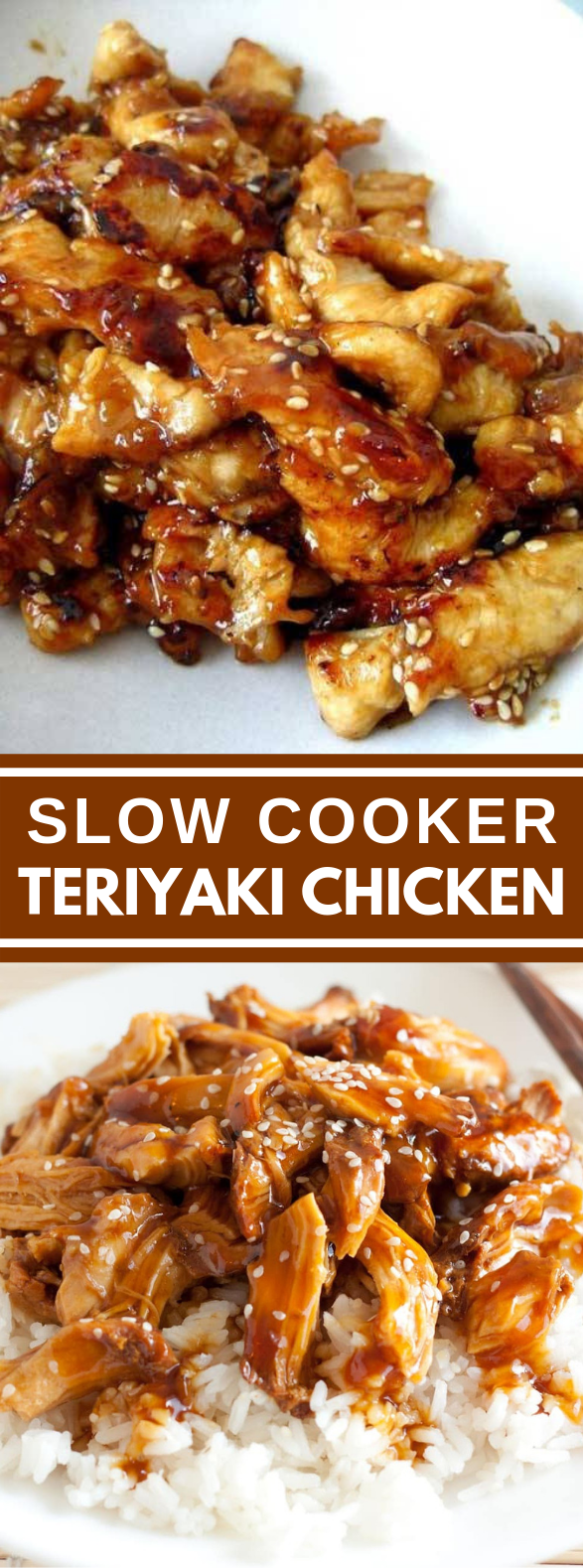 Slow Cooker Teriyaki Chicken #dinner #crockpot Slow Cooker Teriyaki Chicken #dinner #crockpot