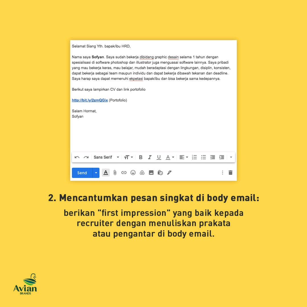 Etika Mengirim CV Lamaran Kerja Via Email Lowongan Kerja