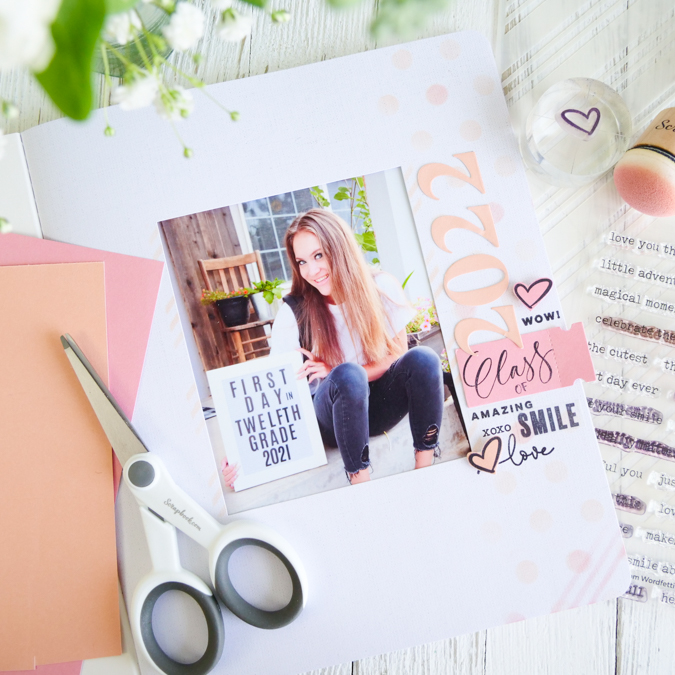 jamie pate: Using Simple Scrapbooks Cards to Build a Page Layout