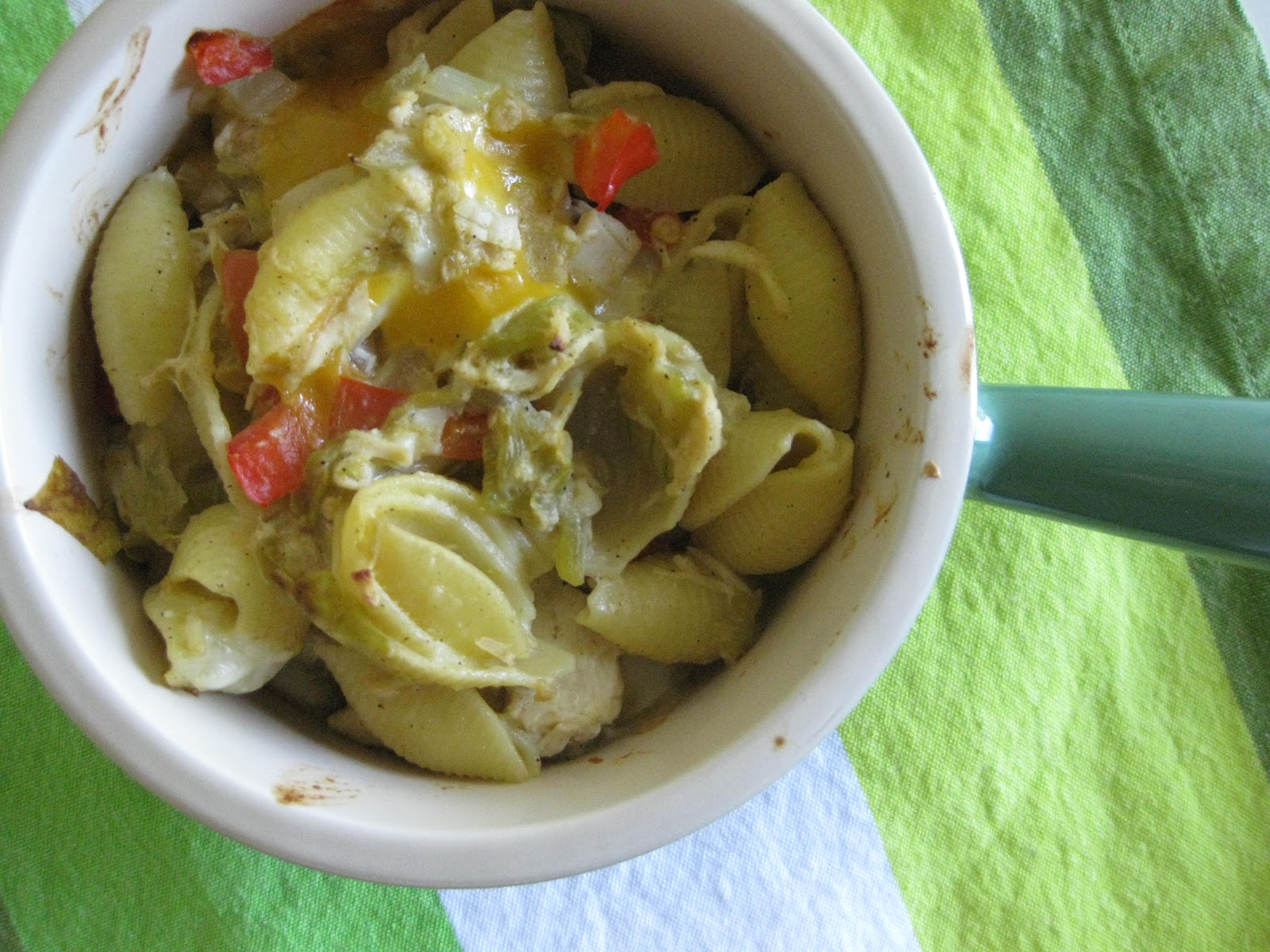 Serves Two Chicken Fajita Mac and Cheese