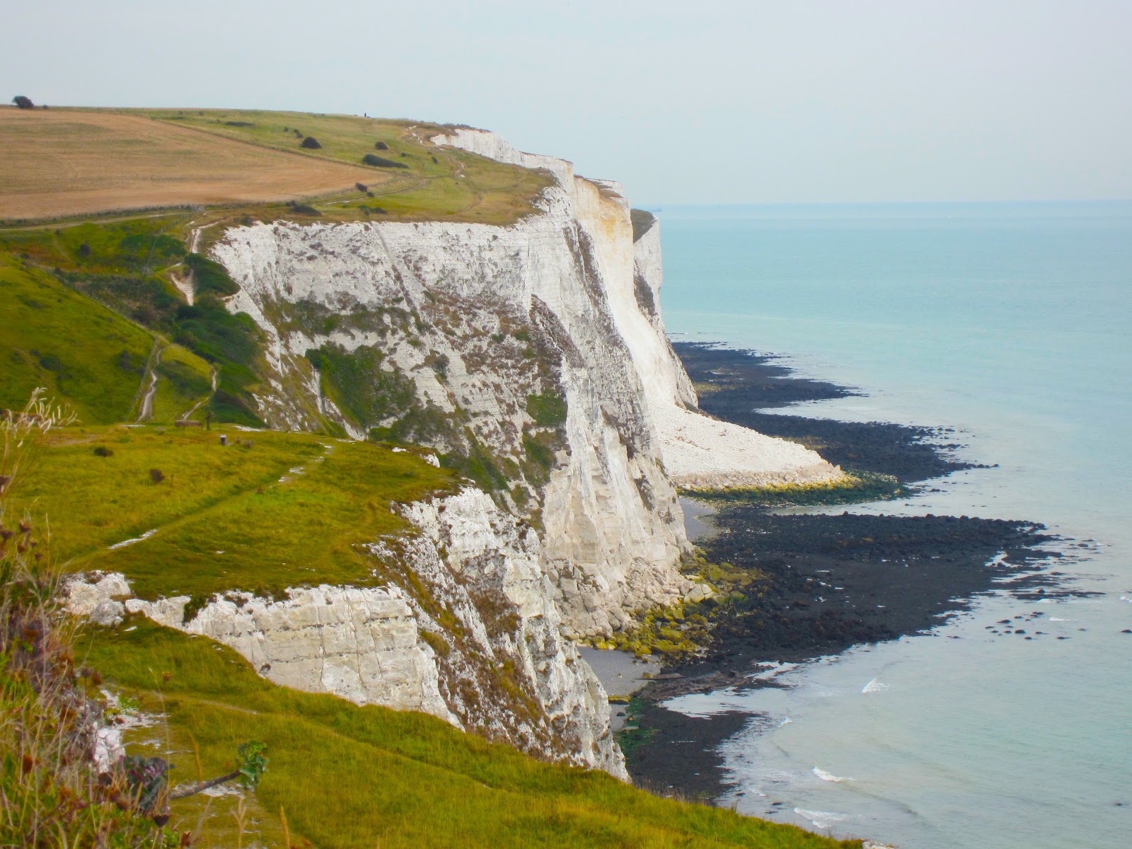 Rylea's Adventure in Europe: The White Cliffs of Dover