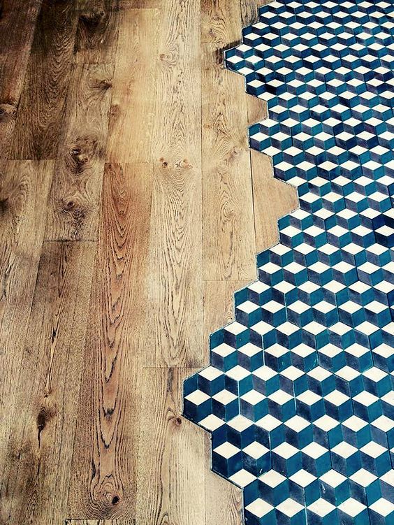 La Buhardilla - Decoración, Diseño y Muebles: Combina madera y azulejos
