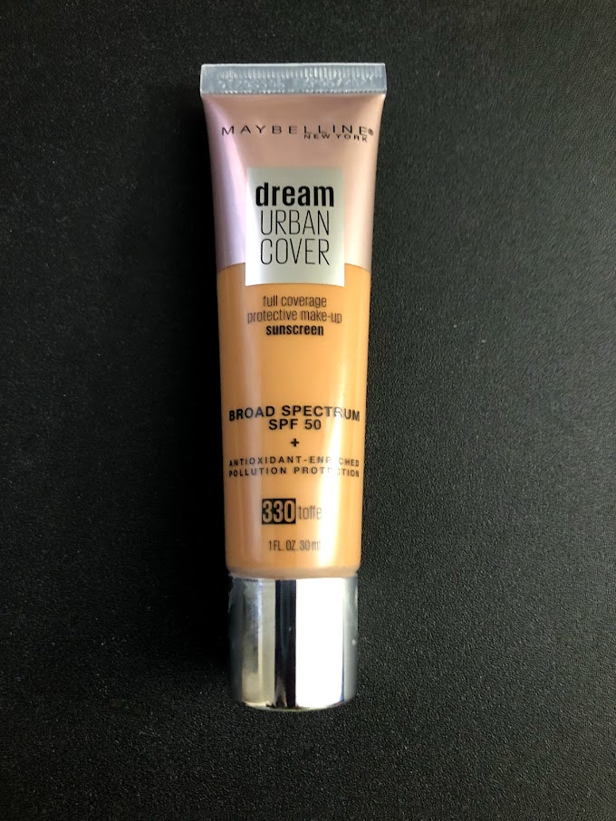 MAYBELLINE DREAM URBAN COVER FOUNDATION (BEST FOR  DRY SKIN)