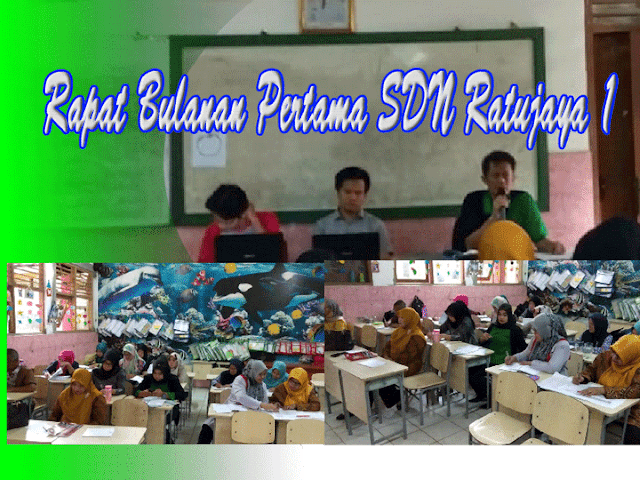 rapat bulanan pertama sdn ratujaya 1