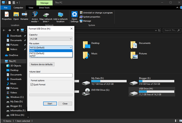 Cara Mengatasi Tidak Bisa Copy Windows ISO ke Flashdisk Cara Mengatasi Tidak Bisa Copy Windows ISO ke Flashdisk
