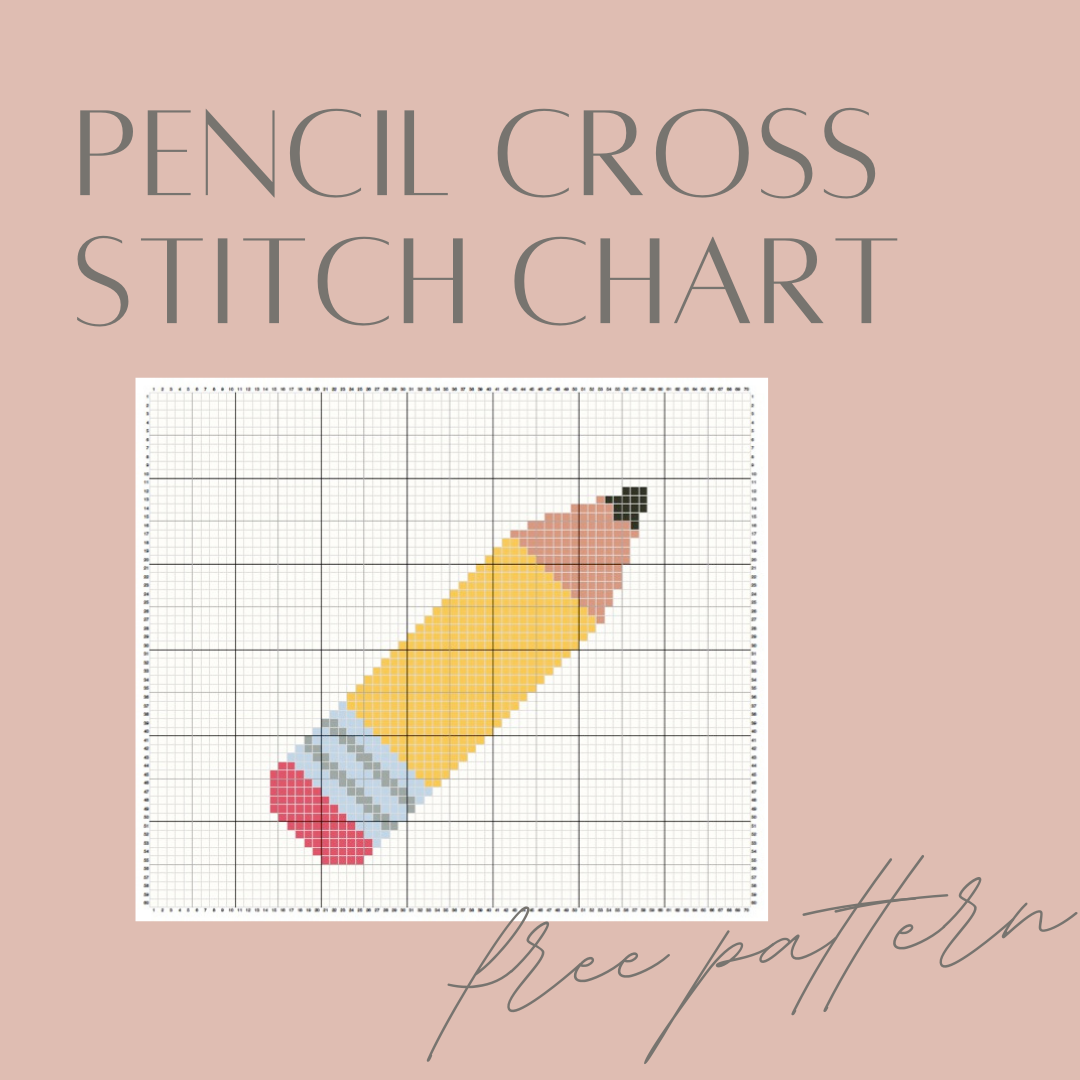 Pencil free cross stitch pattern Keeping it Real
