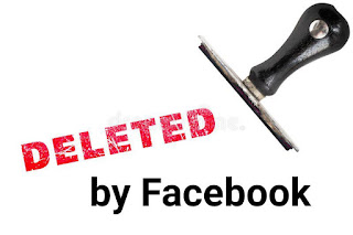 Deleted by Facebook logo deleted by Facebook 4