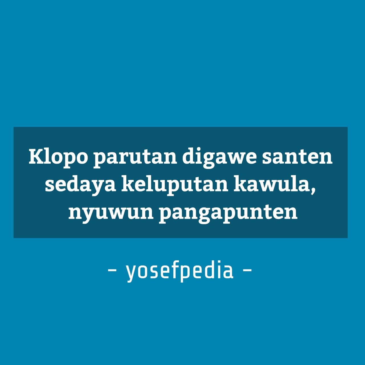 Contoh pantun penutup