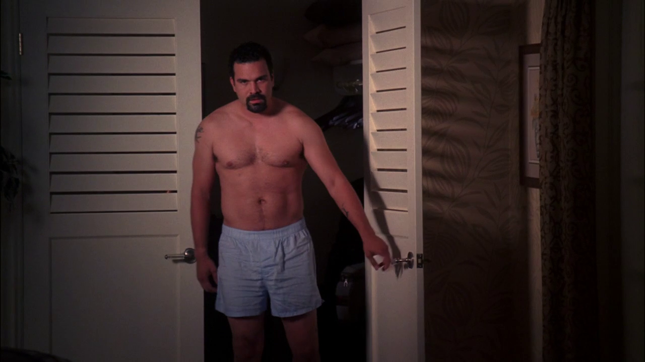 Ricardo Chavira and James Denton shirtless in Desperate Housewives 4-05 &qu...