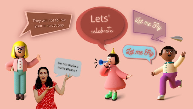 How to make creative speech bubbles in Canva?