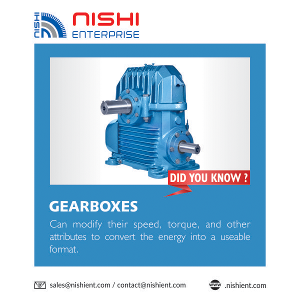 Industrial Gearbox Manufacturers, Suppliers and Exporters Nishi Enterprise A Guide on