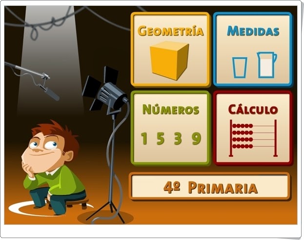 "Juegos, Números… ¡Acción!". 4º de Primaria.