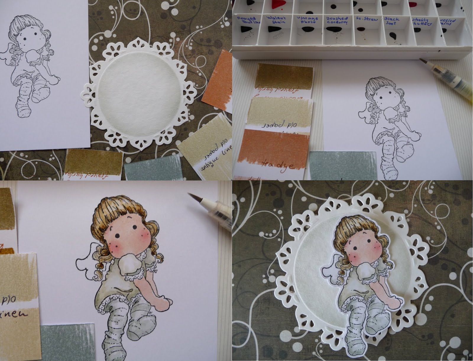 Irenes Hobbywelt: Sitting Angel Tilda von Magnolia