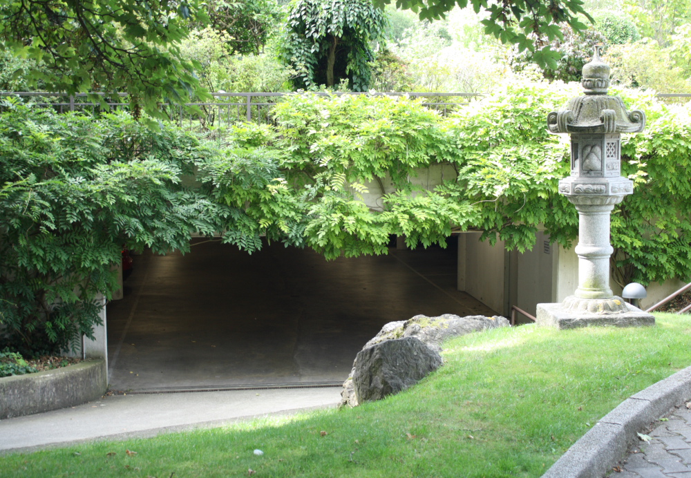 Reflections: Japanese garden : Dusseldorf 2012