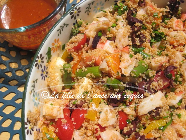 La Fille De L Anse Aux Coques Salade De Couscous Et De Goberge A