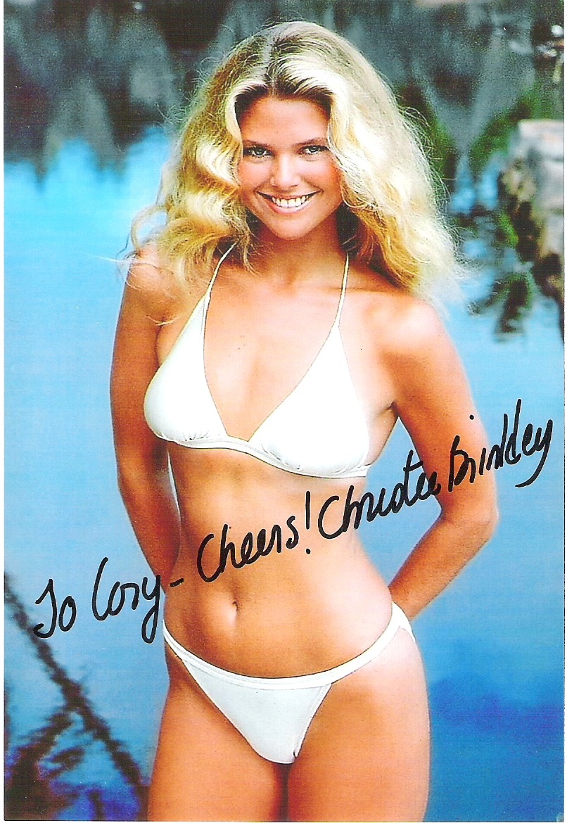 CJ s World The Autographs Christie Brinkley Model Vacation Vegas Vacation CJ s World The Autographs Christie Brinkley Model Vacation Vegas Vacation