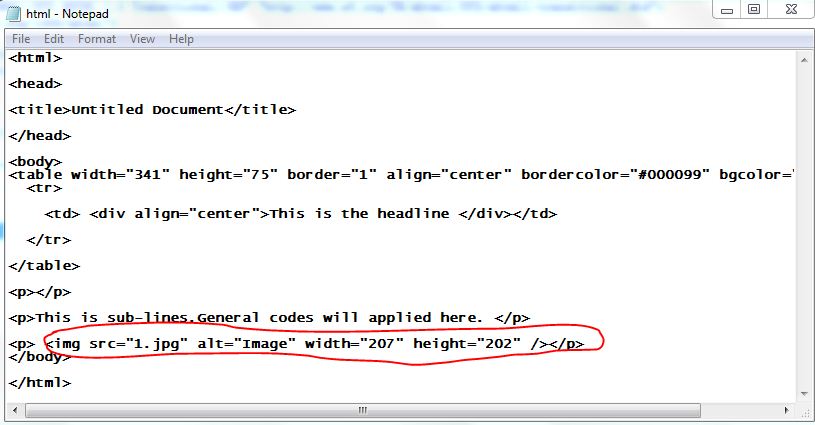 Web Design, HTML : Inserting image in a page - myitzn - The ultimate ...