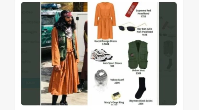 Fantastis! Daftar Harga Outfit Anggota Taliban Sentuh Angka Rp100 Juta, Netizen Syok