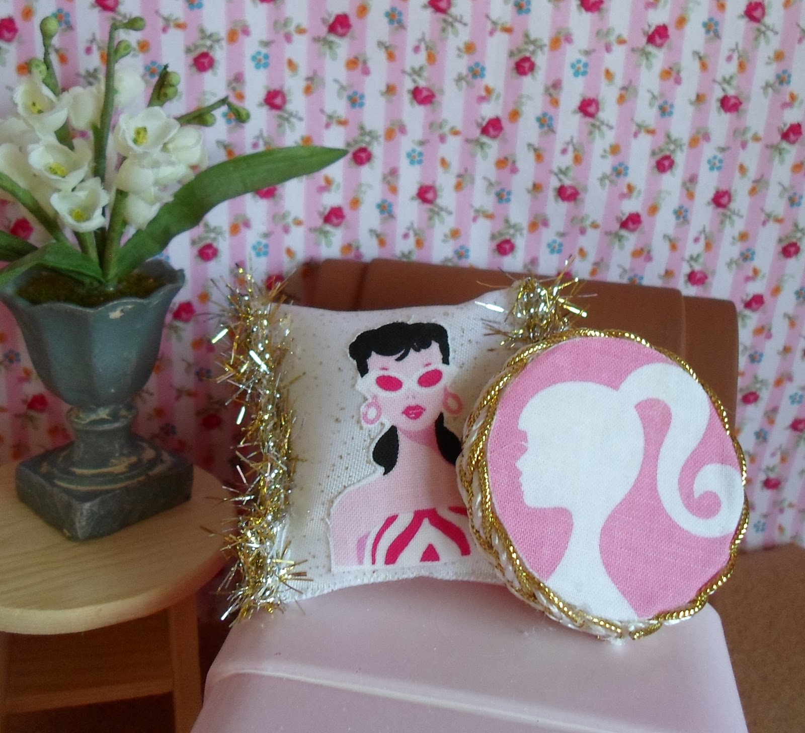 DIY Barbie Blog Barbie Doll Fabric Throw PillowsTwo More DIY Ideas