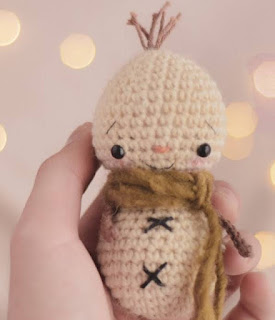 PATRON GRATIS MUÑECO DE NIEVE AMIGURUMI 46325