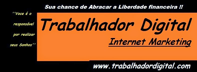 capa da Fanpage do blog Trabalhador Digital