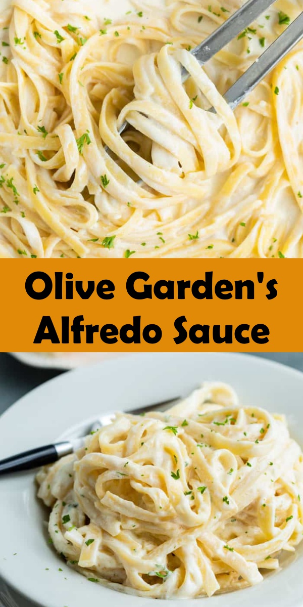 Olive Garden’s Alfredo Sauce Cook, Taste, Eat