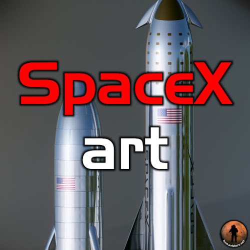 SpaceX art