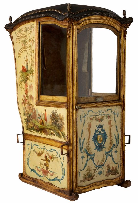 Eye For Design Sedan Chairs........A Beautiful Way To Travel